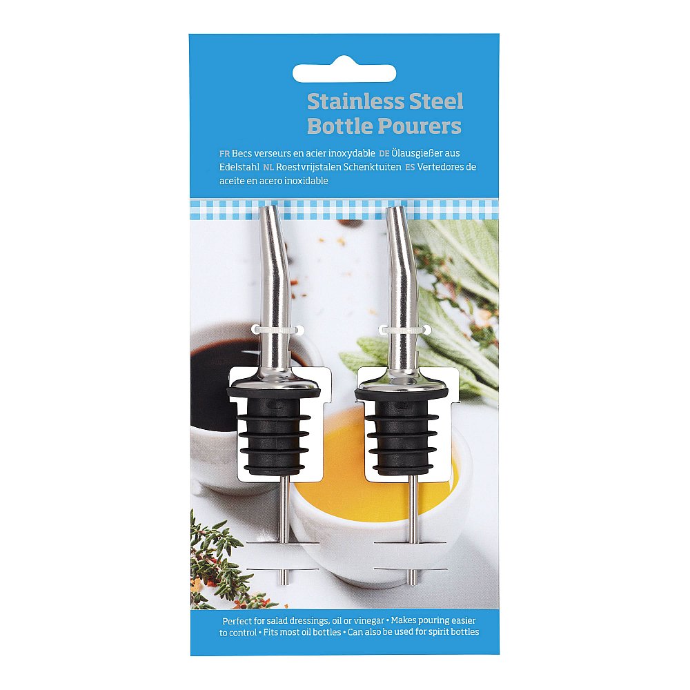 Stainless Steel Pourers Pack of 2