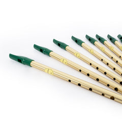 FeodÃ³g Irish whistle in D - Brass, pack of 10