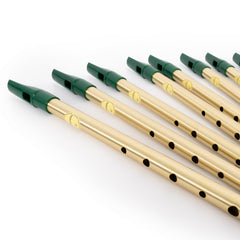 FeodÃ³g Irish whistle in C - Brass, pack of 10