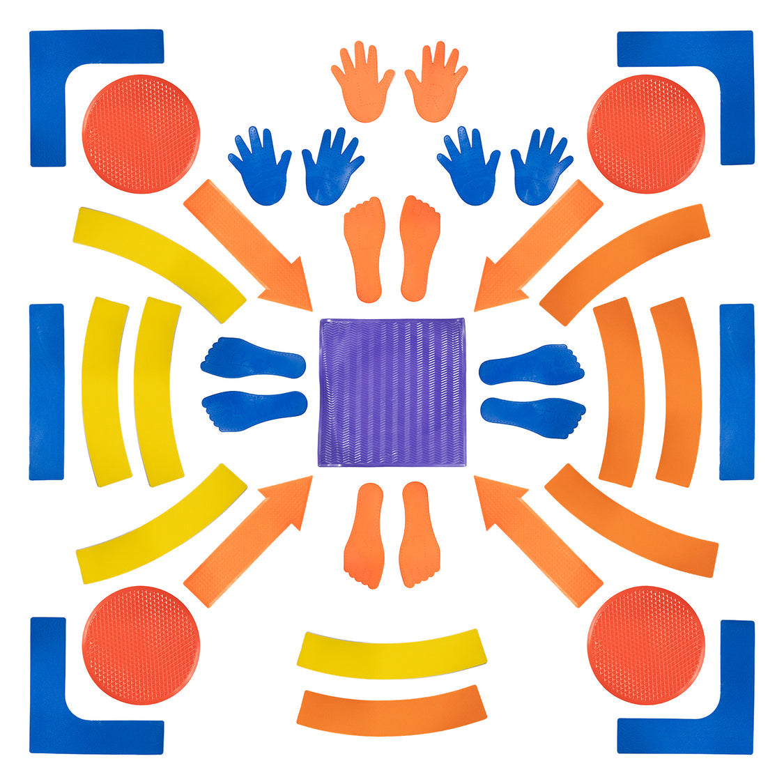 DS Floor Markers SET of 39 - Assorted