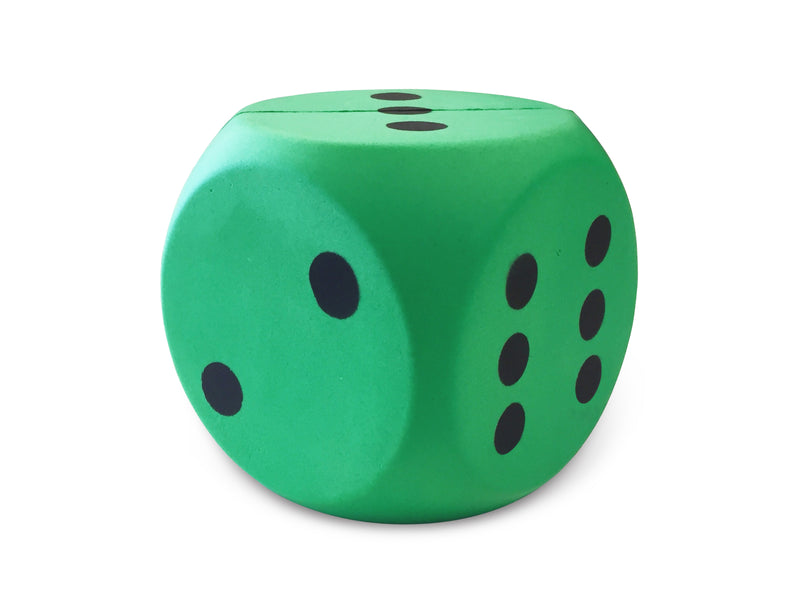 DS Big Foam Dice - Green (15cmx15cm)