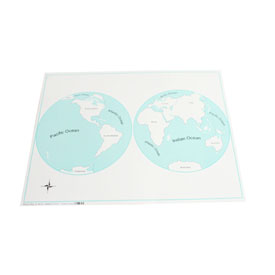 Labeled World Parts Control Map