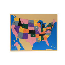 Puzzle Map of USA