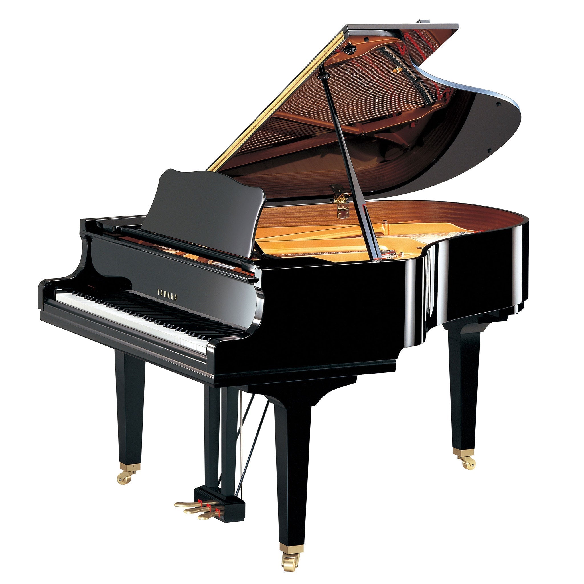 Yamaha GC2 grand piano – Polished Ebony