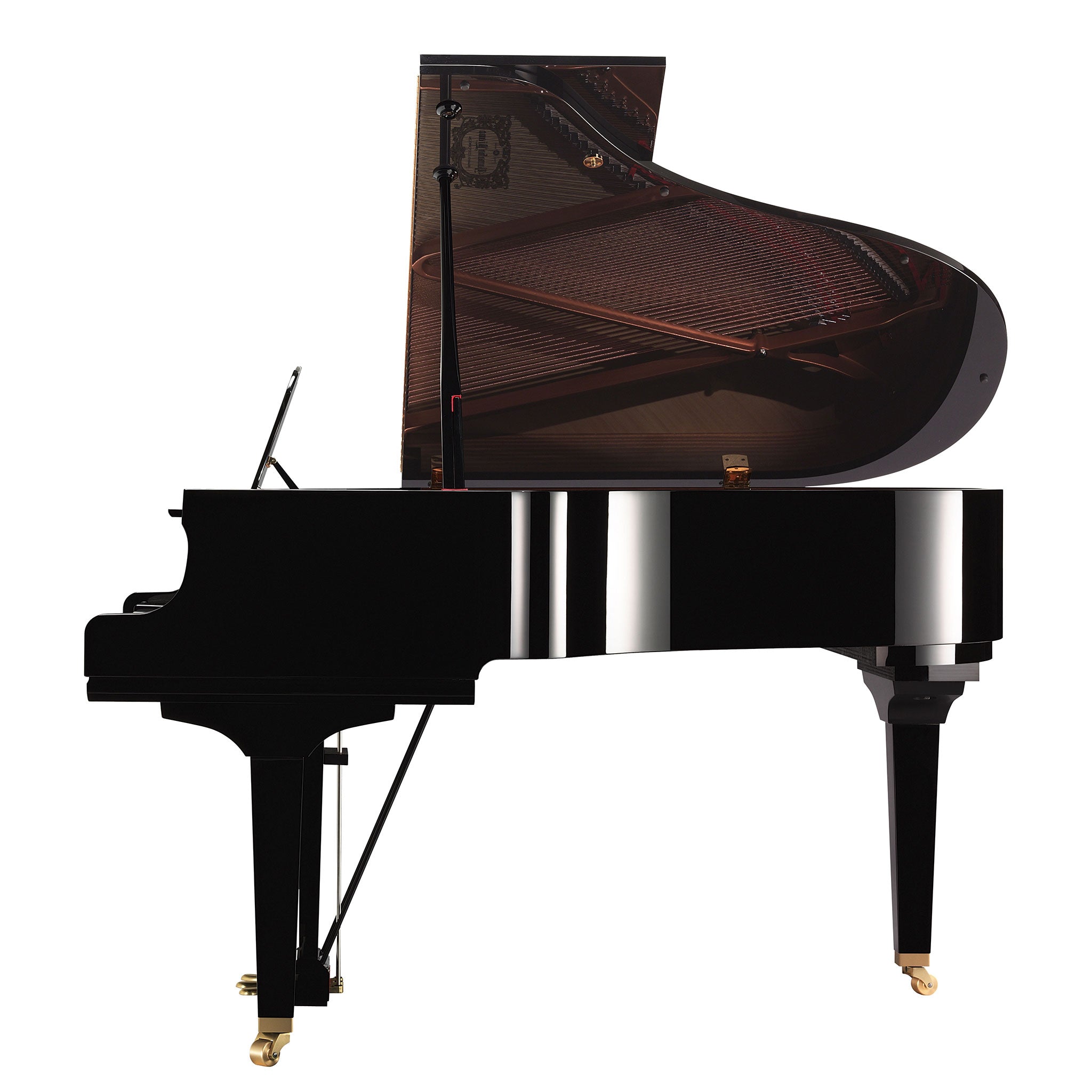 Yamaha GC2 grand piano – Polished Ebony