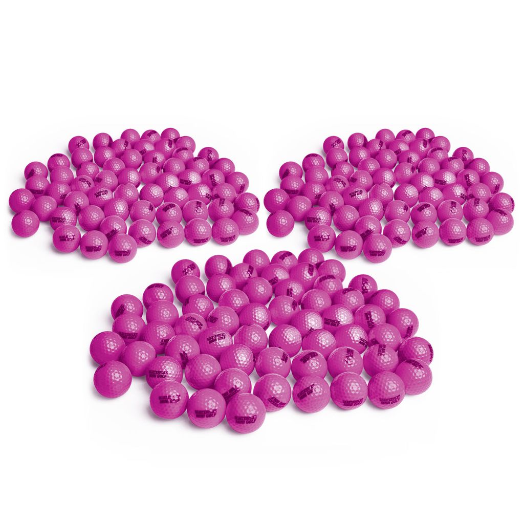 MASTERPLAY MINI GOLF BALL PURPLE, BOX OF 300