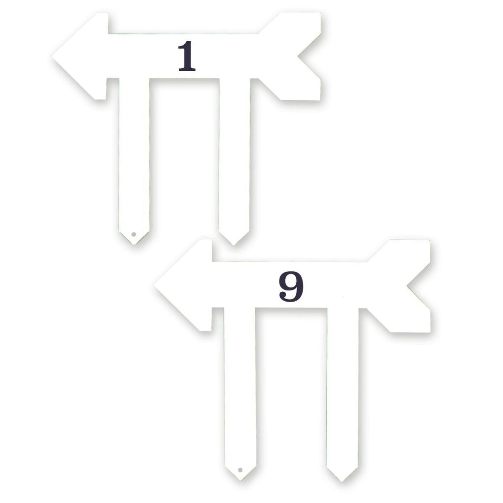 ARROWS NUMBERED NUMBERS 1-9