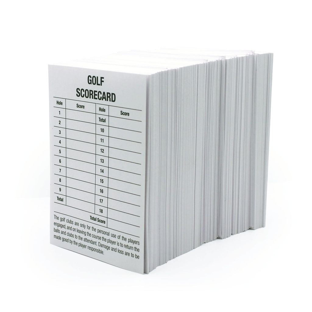 SET OF 1,000 SCORECARDS