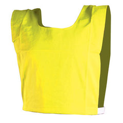 COTTON BIB LARGE, YELLOW
