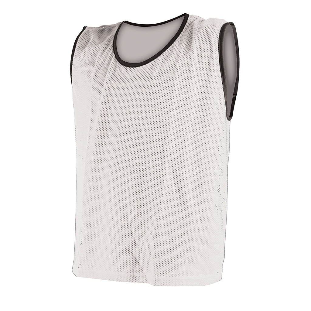 MESH TRAINING BIB LARGE, WHITE