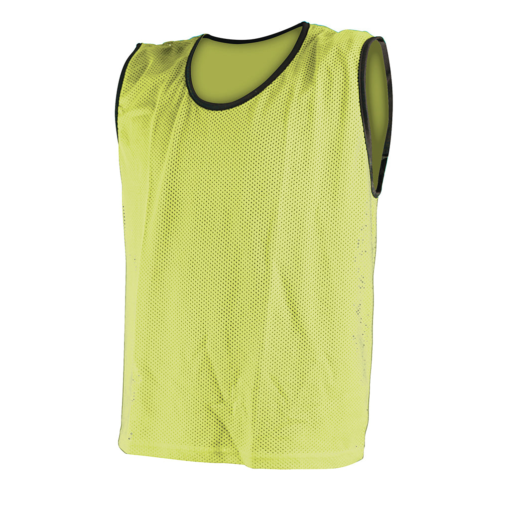 MESH TRAINING BIB LARGE, YELLOW