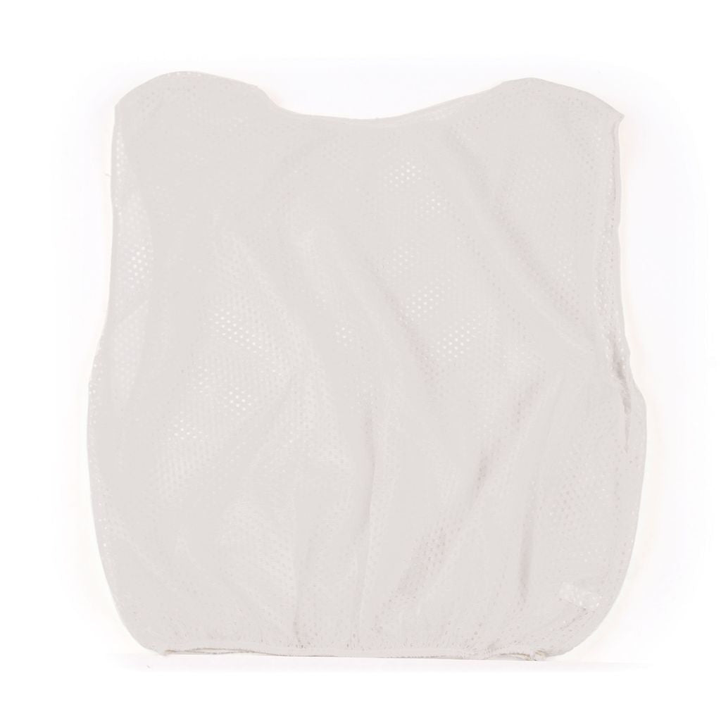 MESH TRAINING BIB MEDIUM, WHITE