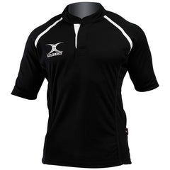 GILBERT XACT RUGBY MATCH SHIRT MONOCHROME BLACK LARGE