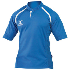 GILBERT XACT RUGBY MATCH SHIRT MONOCHROME SKY EXTRA SMALL