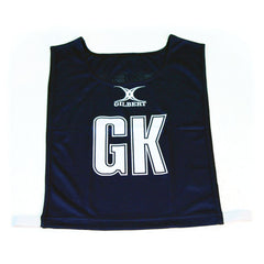 GILBERT NETBALL BIB NAVY BLUE, LARGE