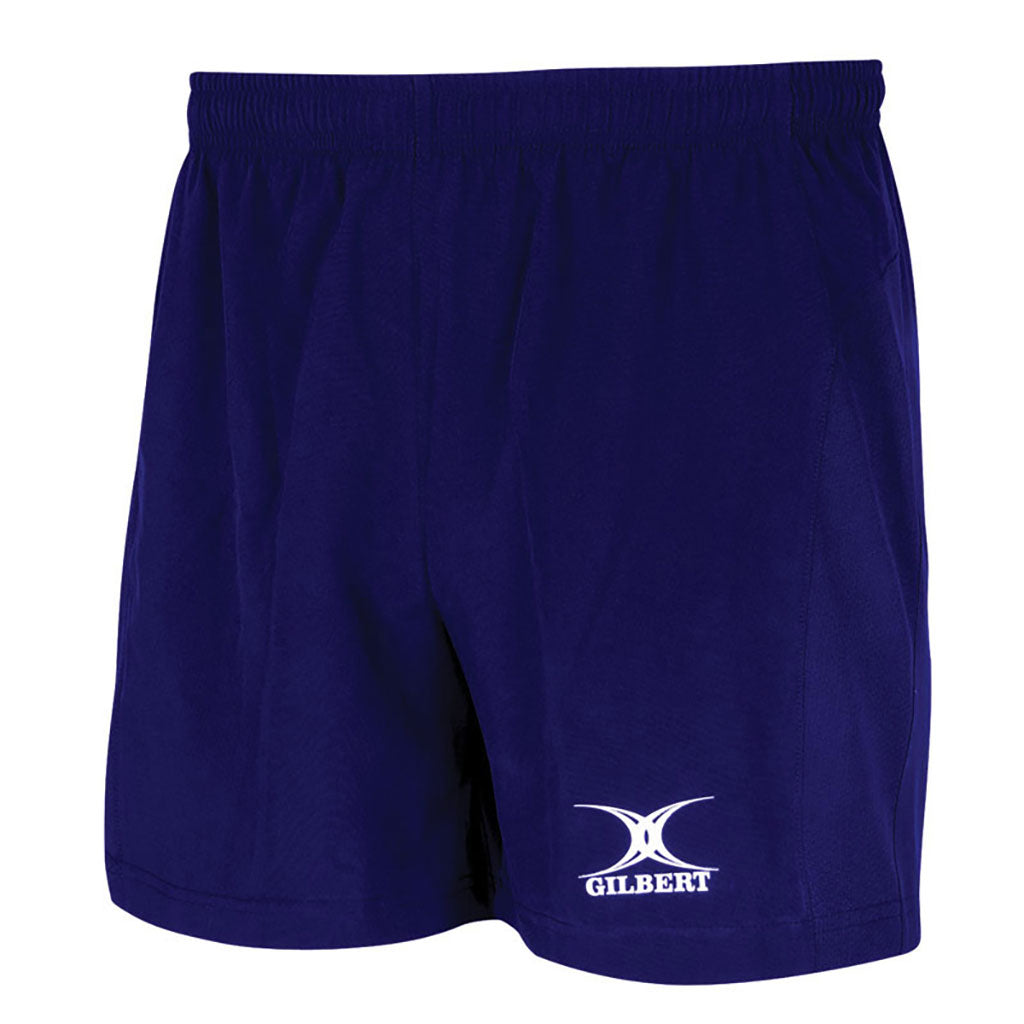 GILBERT VIRTUO RUGBY SHORTS NAVY BLUE, LARGE 36\"