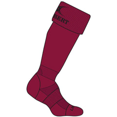 GILBERT KRYTEN II RUGBY SOCKS MAROON, JUNIOR 3-6