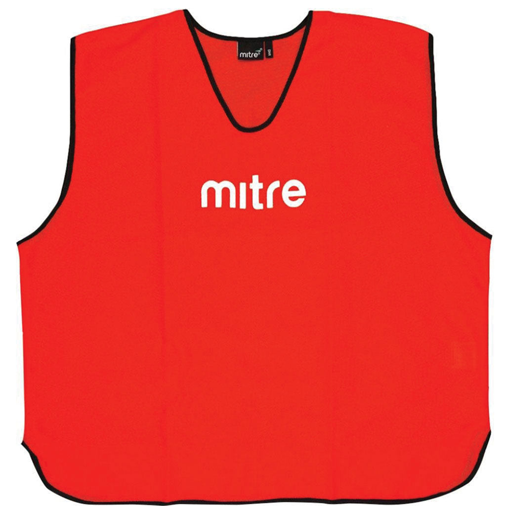 MITRE CORE TRAINING BIB RED, MEDIUM