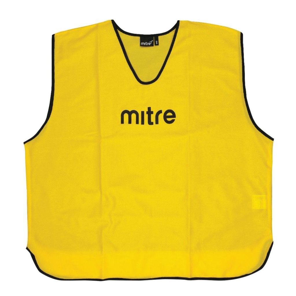 MITRE CORE TRAINING BIB YELLOW, LARGE