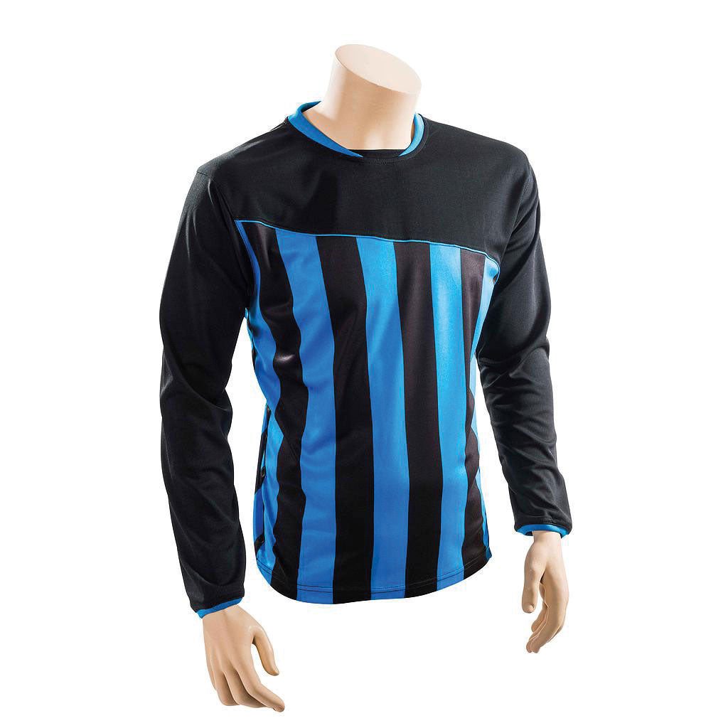 PRECISION VALENCIA SHIRT BLACK/AZURE, 38-40INCH