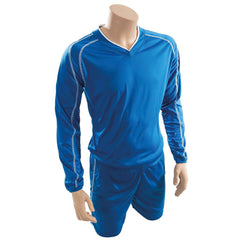 PRECISION MARSEILLE SHIRT & SHORT SET ROYAL BLUE/WHITE, 42-44INCH