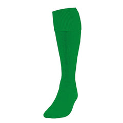 PRECISION PLAIN FOOTBALL SOCKS EMERALD, JUNIOR SIZE 12-02