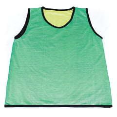 REVERSIBLE BIB  LARGE, GREEN/YELLOW