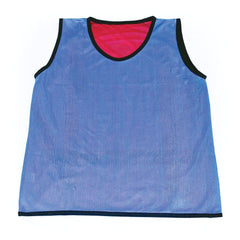 REVERSIBLE BIB  MEDIUM, BLUE/RED