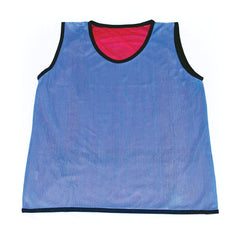 REVERSIBLE BIB  SMALL, BLUE/RED