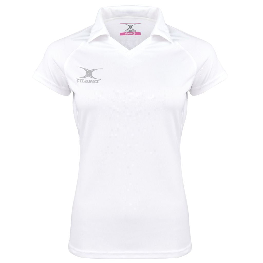 GILBERT ECLIPSE SHIRT  WHITE, SIZE 8