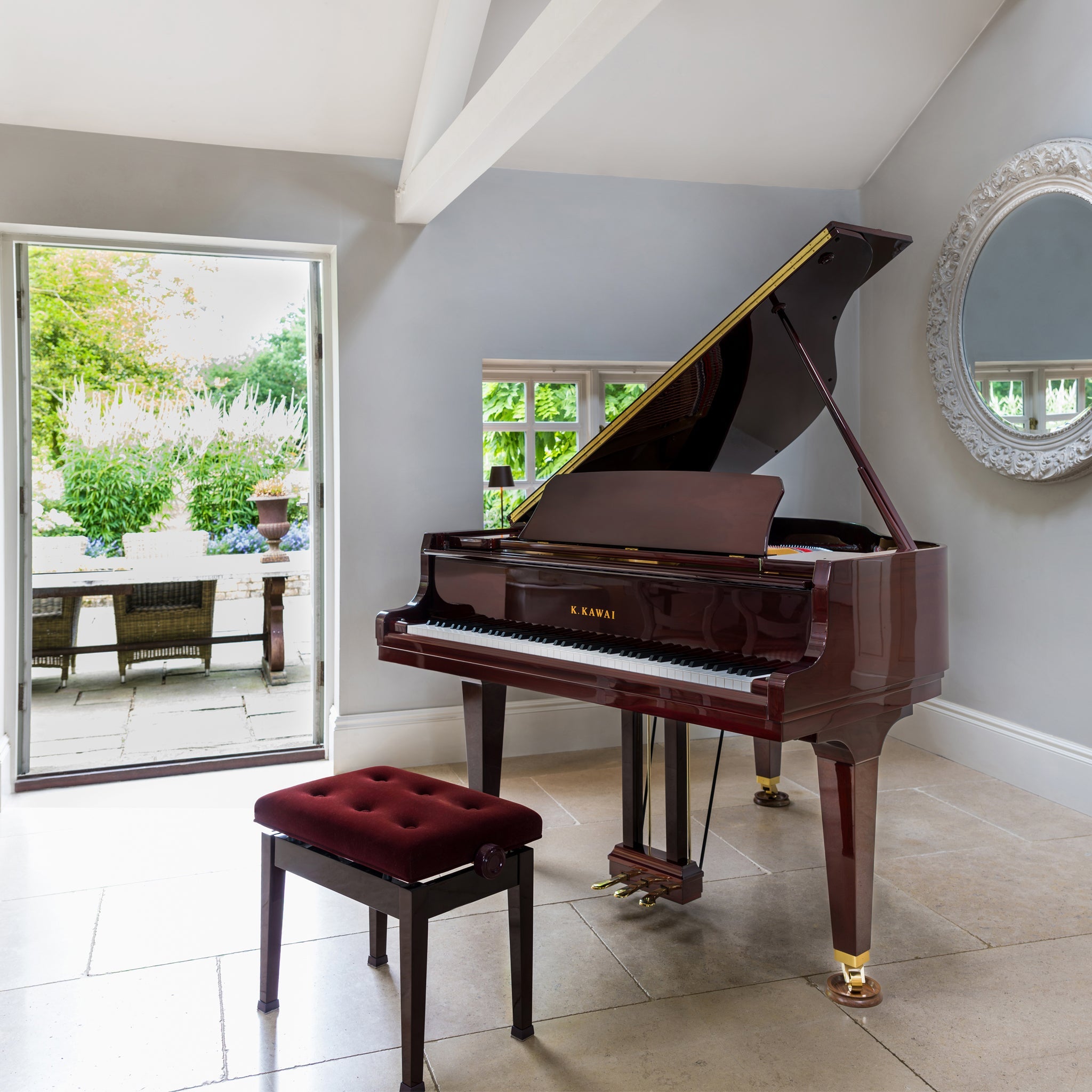 Kawai GL-10 grand piano – Polished Mahogany