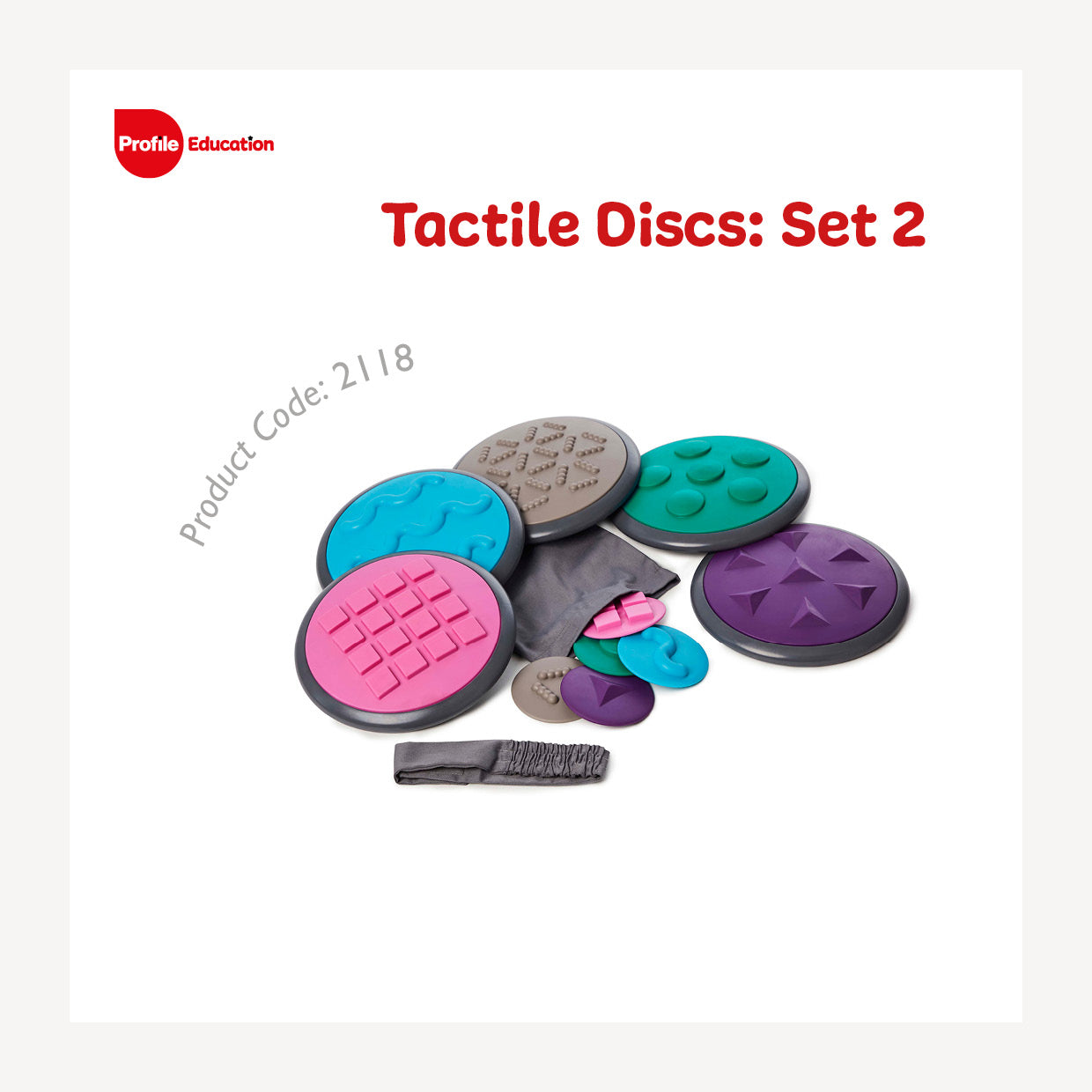Profile, TACTILE DISCS - SET 2 - 5 LARGE/5 SM