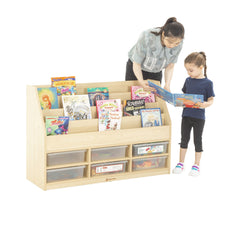 Profile, Book display and storage unit