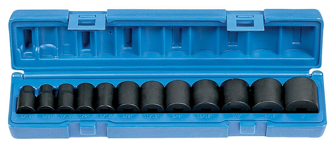 SOCKET SET 3/8IN 12PC STD FRACTIONAL GP1213