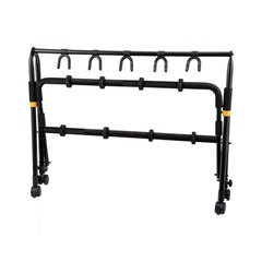 Hercules 5 guitar rack stand with castors