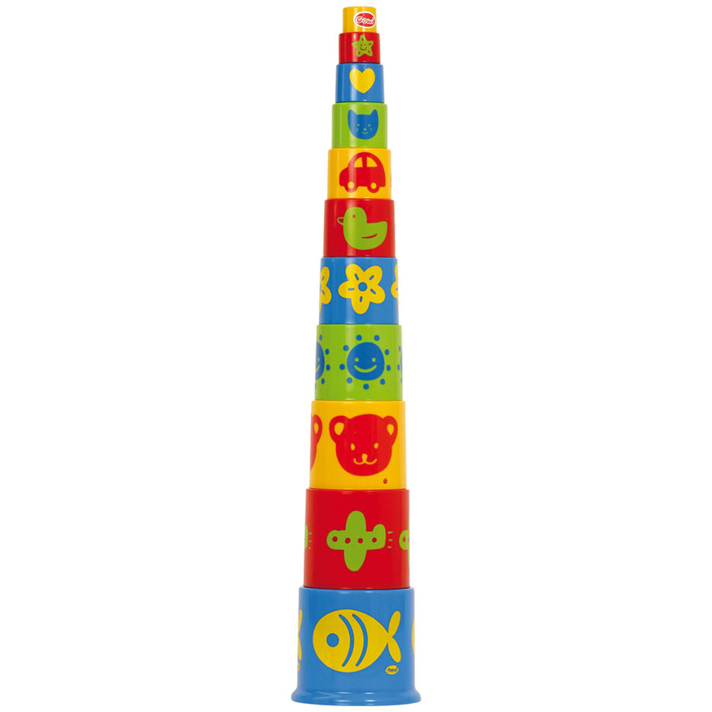 Multi Colour Stacking Buckets (12 Months +)
