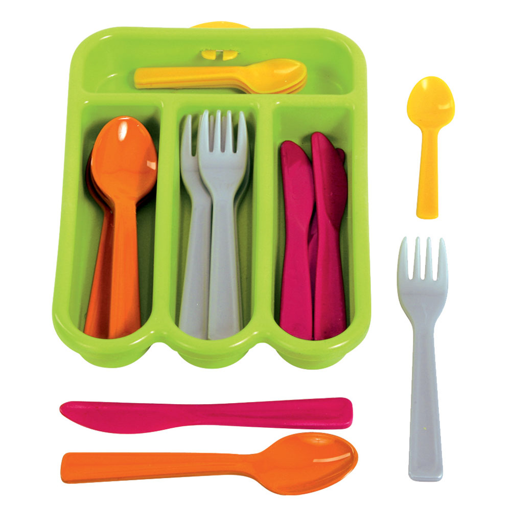 Cutlery Set (Green) (12 Months +)