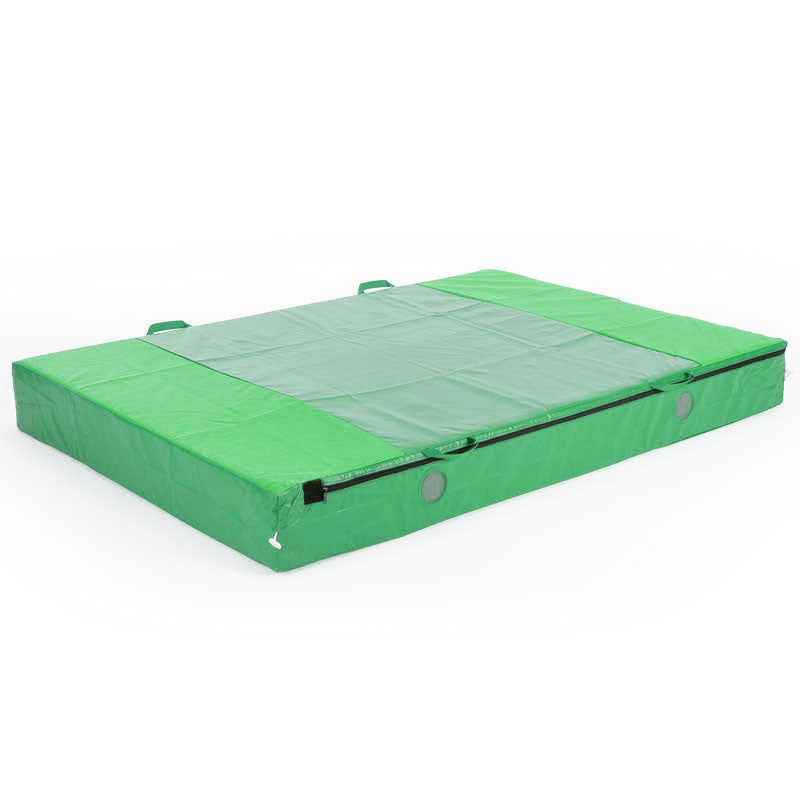 SAFETY MATTRESS 2.44 X 1.37M X 300MM, CM FOAM, GREEN