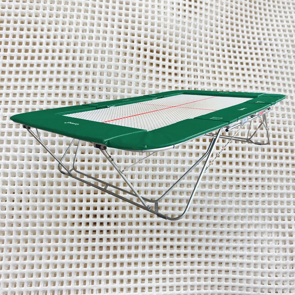 77A TRAMPOLINE SUPER MESH BED, FIXED ROLLER STAND