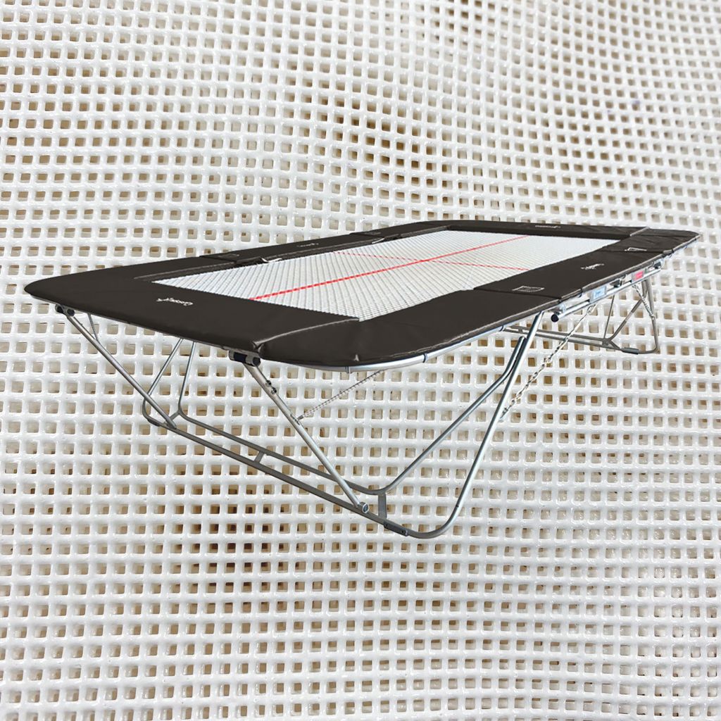 77A TRAMPOLINE SUPER MESH BED, LIFT/LOWER STAND
