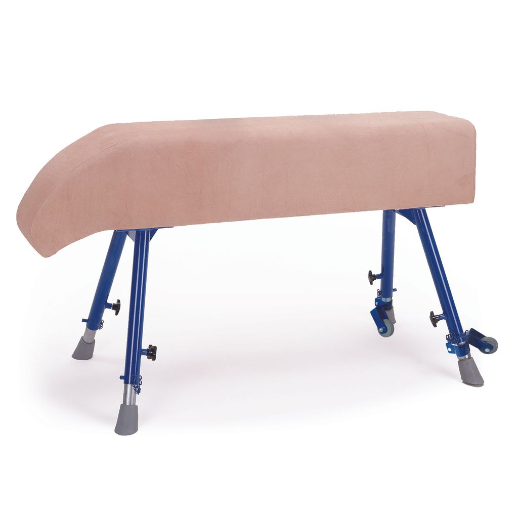 VAULTING HORSE DROP NECK, C/W CASTORS