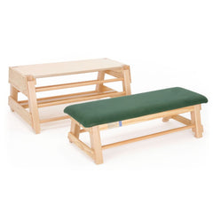 VAULTING BAR BOX 2 SECTIONS, 915MM, CANVAS TOP