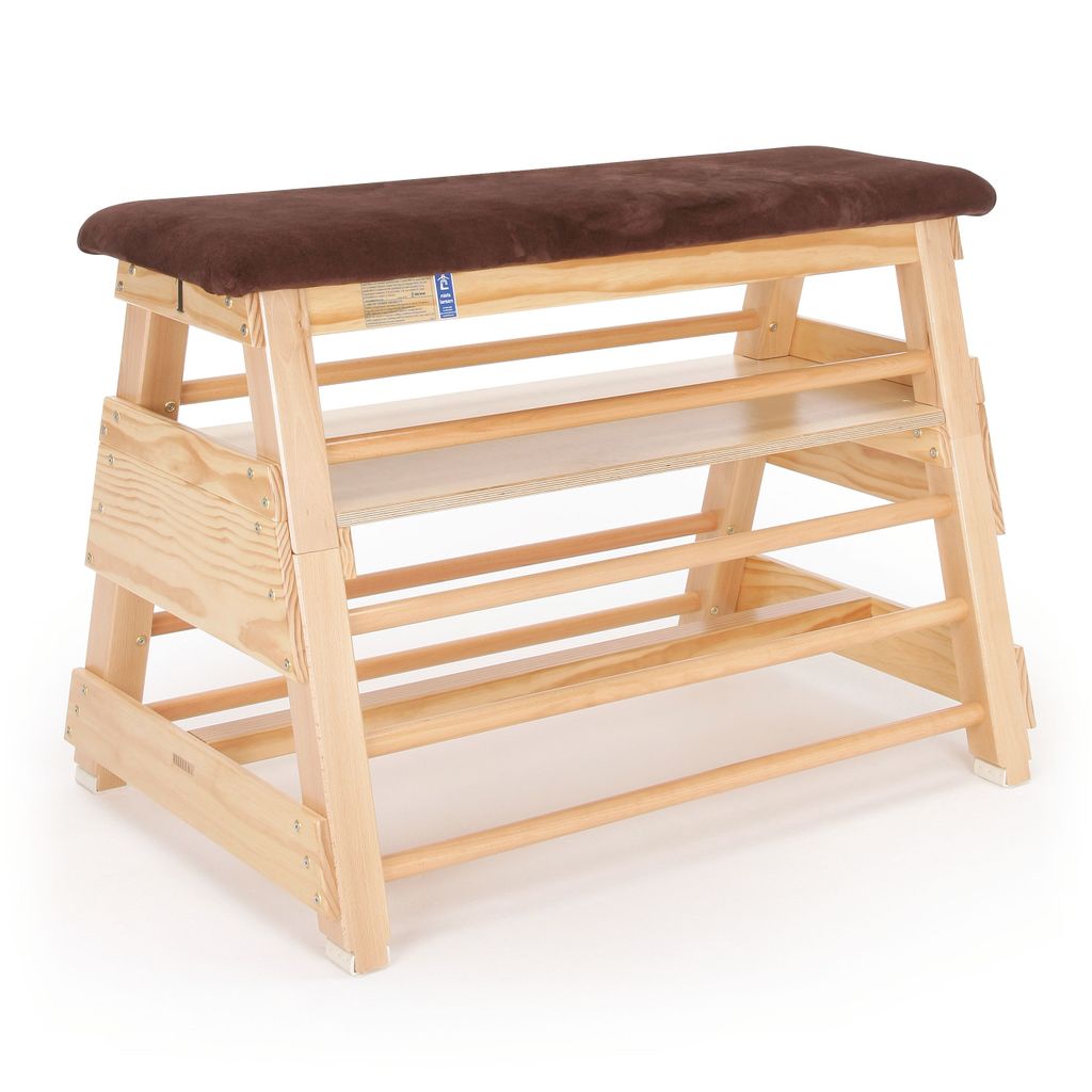 VAULTING BAR BOX 2 SECTIONS, 915MM, HIDE TOP