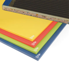 MIDWEIGHT BLENDED MAT 1.22 X 0.91M X 25MM, LIME GREEN