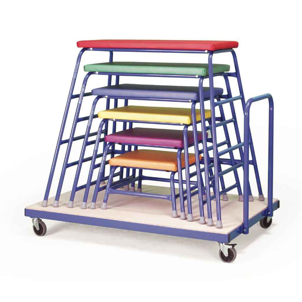 AGILITY TABLE SET OF 6 C/W TROLLEY-300,460,610,760,910 AND 1070M