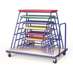 AGILITY TABLE SET OF 6 C/W TROLLEY-300,460,610,760,910 AND 1070M