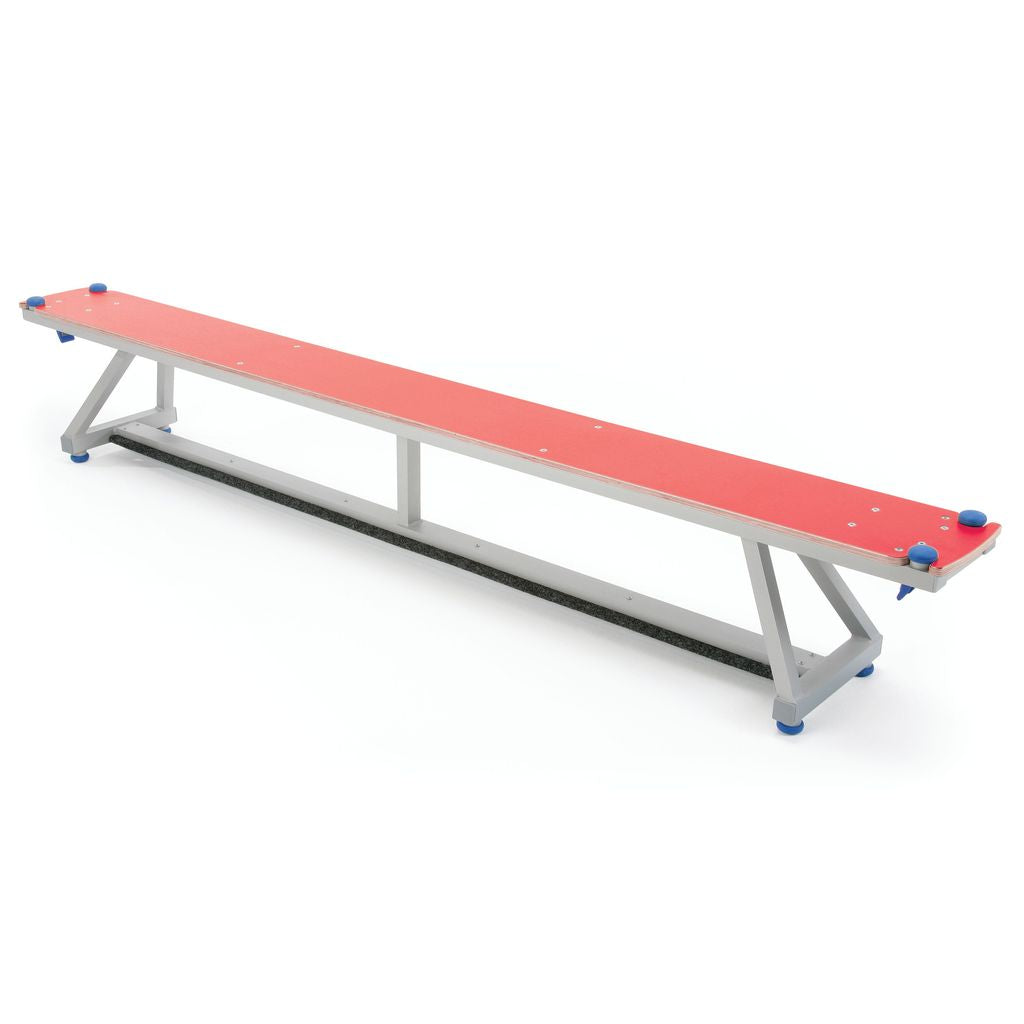 LITA BENCH TIMBER TOP 2400MM, RED