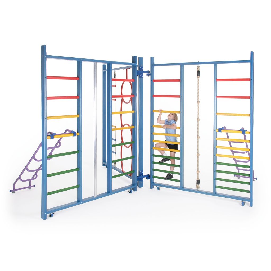 KALEIDOSCOPE CLIMBING FRAME NO FIXED WALL LADDER