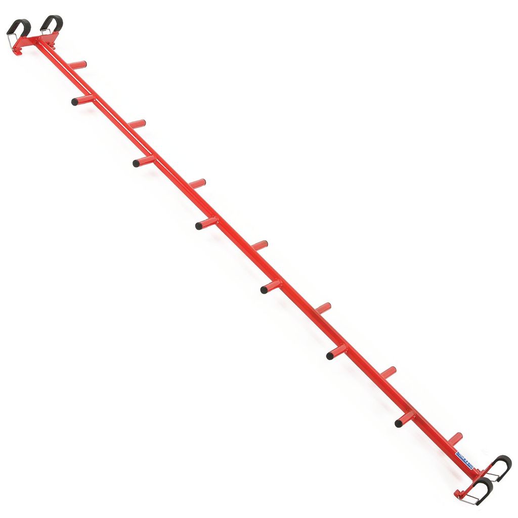 STEEL LINKING CAT LADDER 2.13M, RED