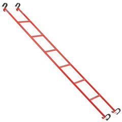 STEEL LINKING LADDER 2.13M, RED